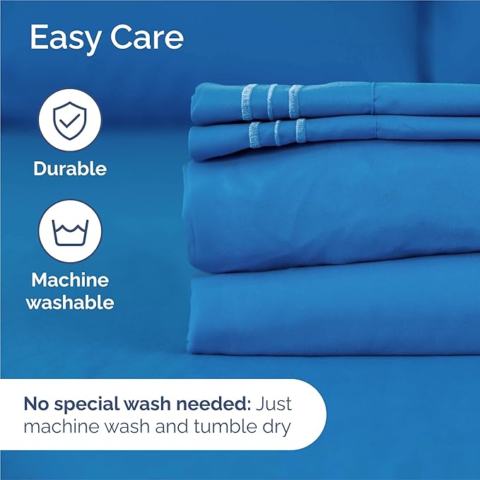 Split King Size 5 Piece Sheet Set - Image 7