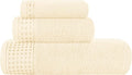 GLAMBURG Ultra Soft 3 Pack Cotton Towel Set, Contains a Bath Towel 28x55 inch by GLAMBURG