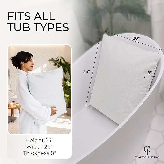 Luxury Bath Pillow for Tub - Image 9
