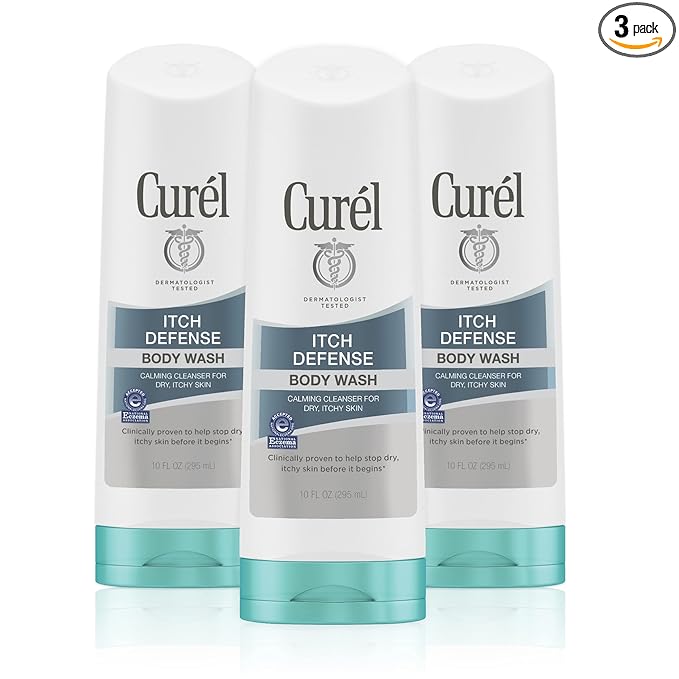 Curel Itch Defense Calming Daily Cleanser, Body Wash, Soap-free Formula by Cur%C3%A9lSkincare