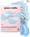 grace & stella Award Winning Under Eye Mask Reduce Dark Circles, Puffy Eyes by GraceStella