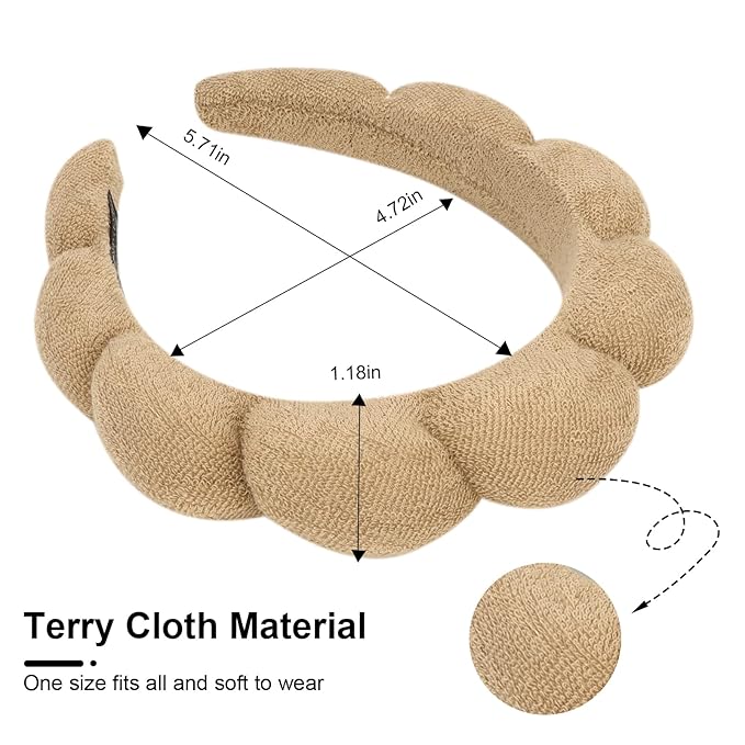 3 Pack Spa Headbands - Image 2