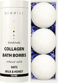 Creamy Collagen Bubble Bath Bombs by NewMiuz