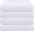 ZPECC Full Flat Sheet Only 4 Pack, Durable White Top Bed Sheets Hypoallergenic by ZPECC-ABrandThatHasBeenFocusedOnBabyProductsFor18Years