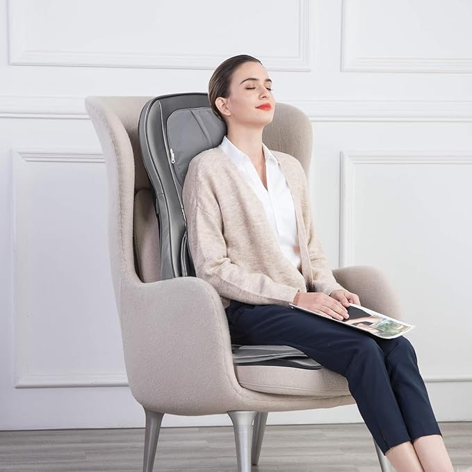 COMFIER Massager Chair with Heat, Shiatsu Neck Back Massager Portable with - Image 6