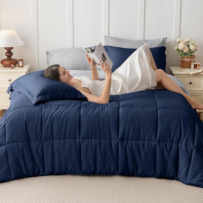 JOLLYVOGUE Twin XL Comforter Set, Ultra-Soft Bed in a Bag Twin XL Size 5 Pieces - Image 6