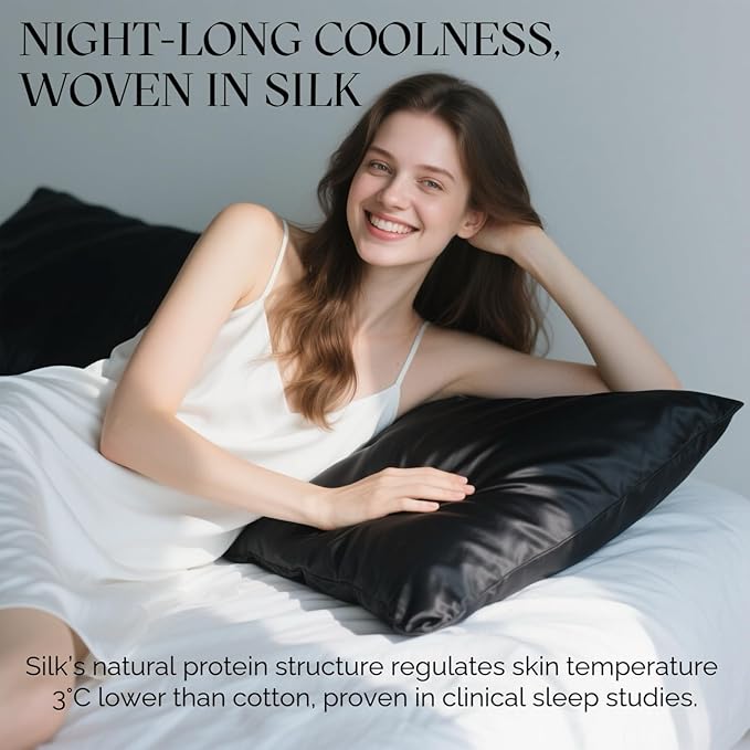 Ravmix Silk Pillow Cases 2 Pack - Image 5
