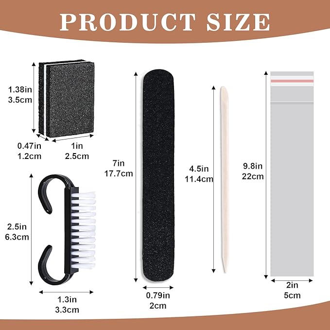 50 Sets Disposable Manicure Kit Basics 4 Piece Nail Kit - Image 5