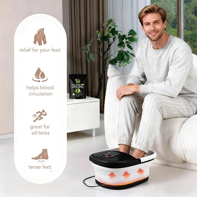 Collapsible Foot Spa Bath Massager - Image 7