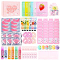 KYDA 84PCS SPA Party Supplies for Women, Face Mask, Hand Cream, Lip Balm by KYDA