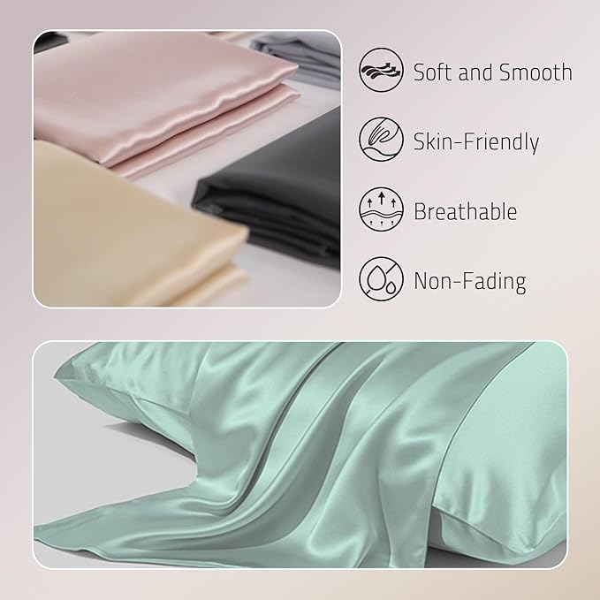 Gabire Mulberry Silk Pillowcase - Image 2