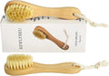 Natural Bristles Wooden Face Cleaning Brush Wood Handle Facial Cleanser Nose by KEWLYSEU