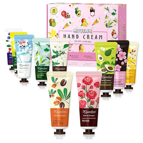 10 Pack Hand Cream Gift Set, Mothers Day Gifts, Moisturizing Hand Lotion Travel by Unknown