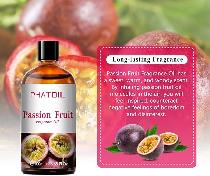 PHATOIL 3.38FL.OZ Passion Fruit Fragrance Oils - Image 5