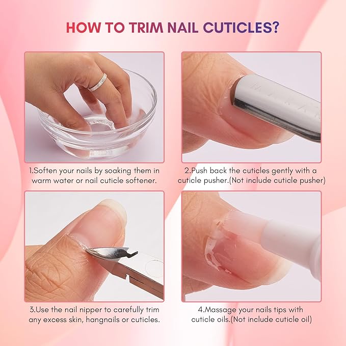 Makartt Cuticle Nipper, Full Jaw Sharp Nail Trimmer Cutter - Image 7