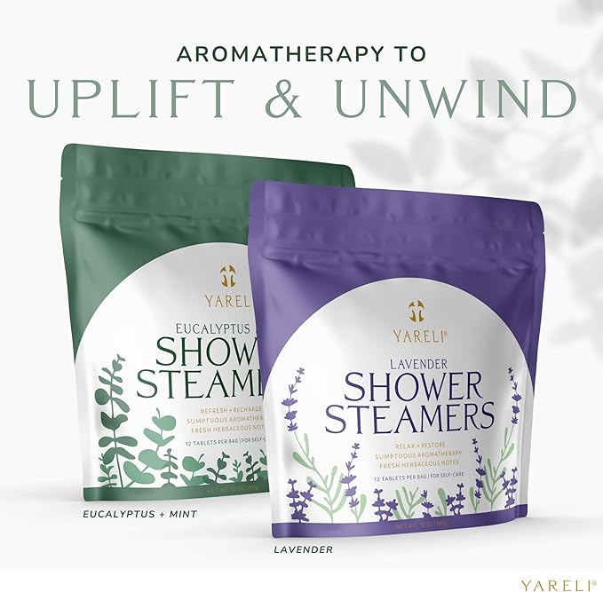Yareli Eucalyptus Mint Shower Steamers Aromatherapy – Potent Essential Oils - Image 9