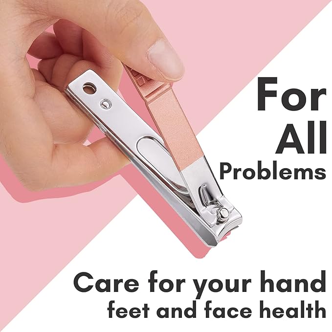 FAMILIFE Manicure Set, Professional Nail Kit Stainless Steel Nail Clipper Set - Image 8