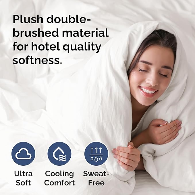 Duvet Cover Queen Size Set - Image 3