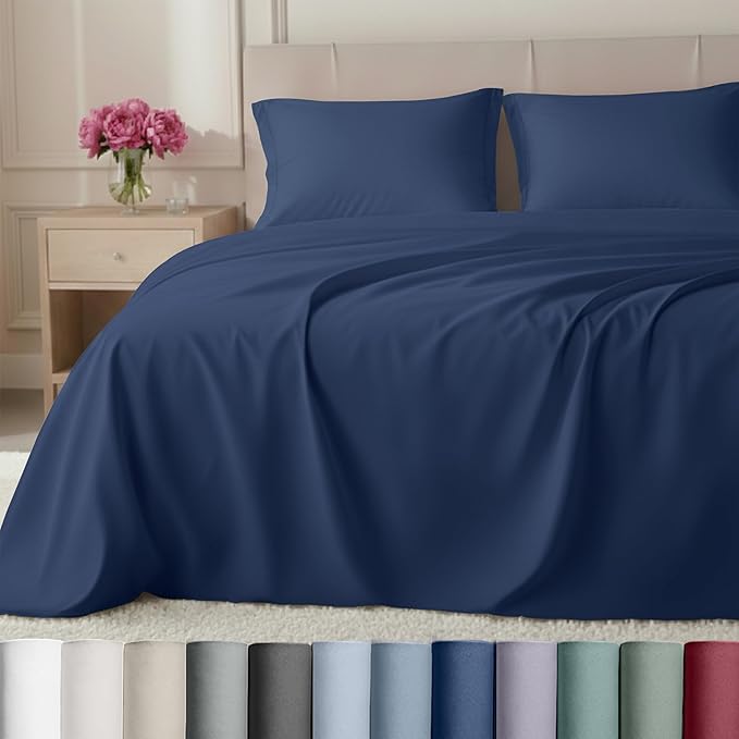 California Design Den Natural 100% Cotton Queen Sheet Set by CaliforniaDesignDen
