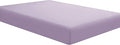 Sfoothome Twin Lavender Fitted Sheet Only, Wrinkle Free by Sfoothome