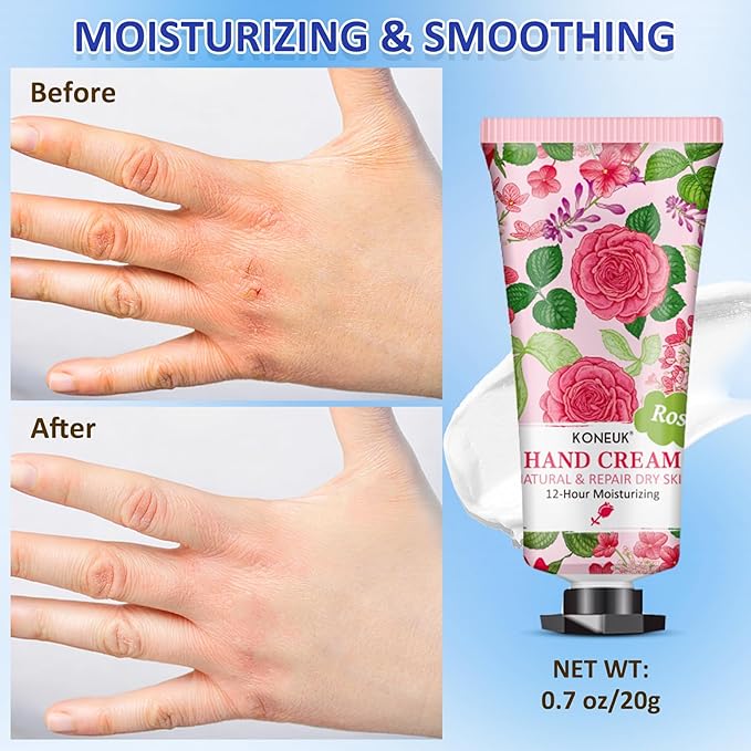 KONEUK 16 Pack Hand Cream Gifts Set, Bulk Hand Lotion Travel Size - Image 5