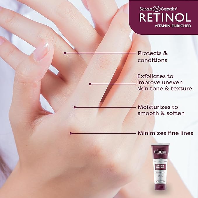 LIVAURA Retinol Anti-Aging Hand Cream – The Original Brand - Image 5