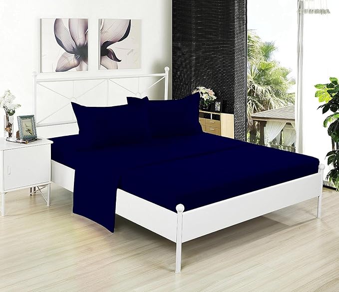Ultra Soft Microfiber Full XL Fitted Sheets – 1800 Thread Count, Deep 15” Pocket - Image 3