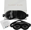SUNDAYSILKS™ 3D Contoured Silk Sleep Mask | Padded Silk Eye Mask by ColoradoHomeCo