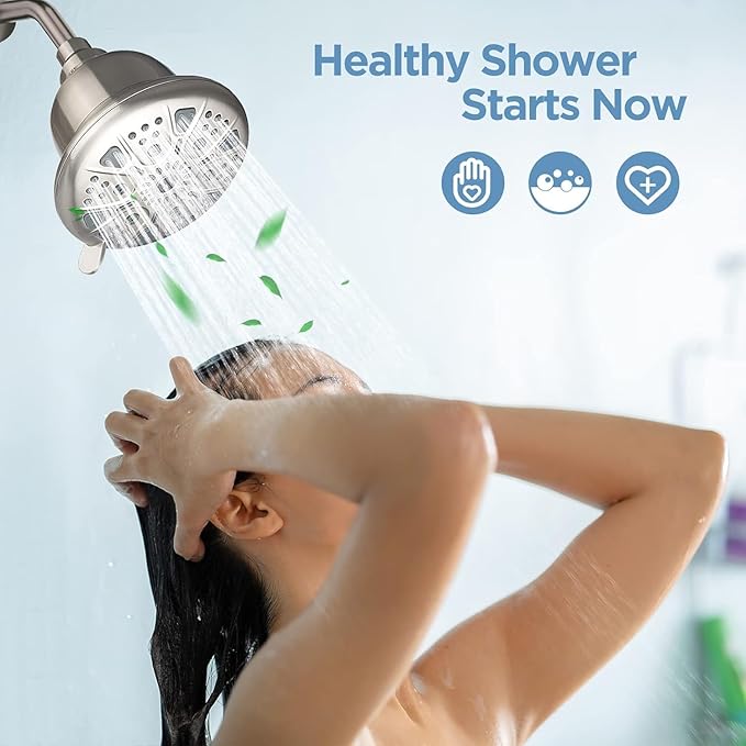 Filtered Shower Head with Upgraded Activated Carbon Filter - Image 7