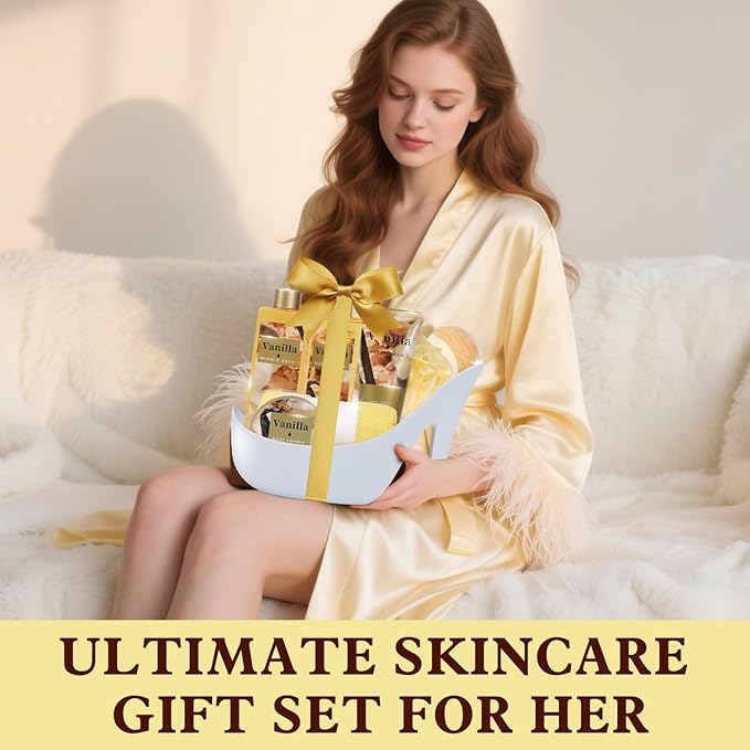 Spa Luxetique Gifts for Women High Heel Gift for Women 8pcs Spa Gift for Womens - Image 6