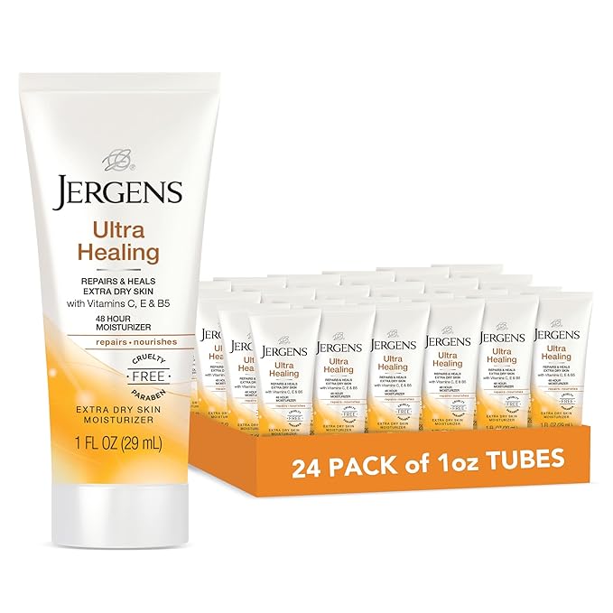 Jergens Ultra Healing Dry Skin Moisturizer, Travel Size Body and Hand Lotion by Jergens