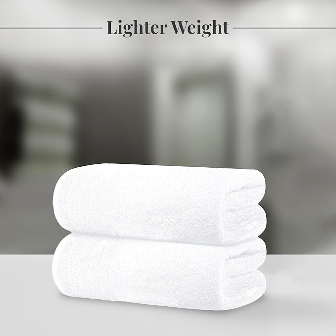 Tens Towels Pack of 8 Towels Set, 2 Extra Large Bath, 2 Hand, 4 Washcloths - Image 4