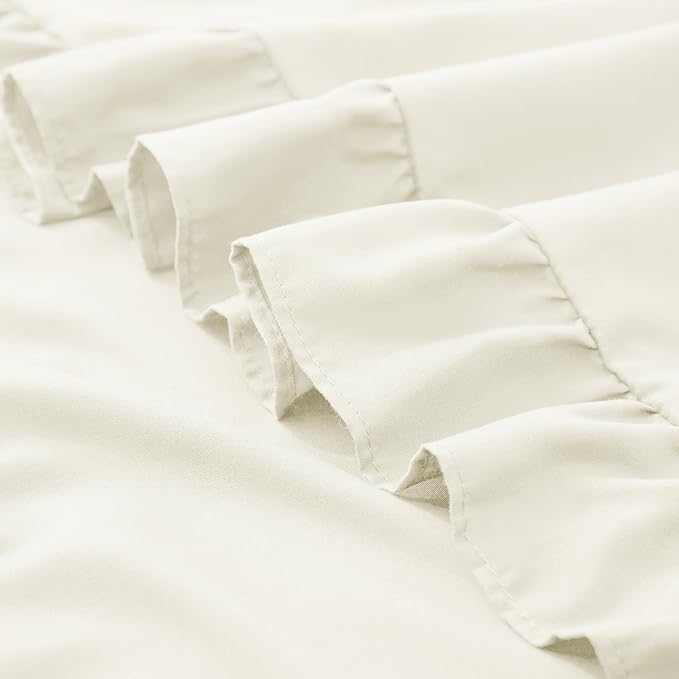 KKJIAF Ruffle Body Pillow Cases Set of 1, Ruffled Pillow Covers - Image 6