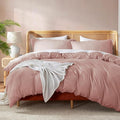 Nestl Blush Pink Duvet Cover King Size by Nestl