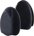 Silicone Face Scrubber, Soft Face Cleansing Brush, Face Pore Blackhead Remover by HieerBus