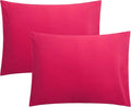 FLXXIE Pillow Cases Standard Size, Soft Microfiber Pillow Covers by FLXXIE