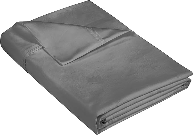 Royale Linen 400 Thread Count 100% American Grown Cotton Flat Sheet by ROYALELINENS