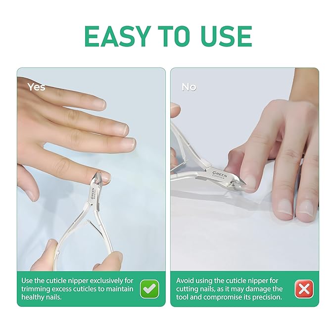 Professional Cuticle Trimmer Nail Cuticle Cutter Stainless Steel Cuticle Nippers - Image 8