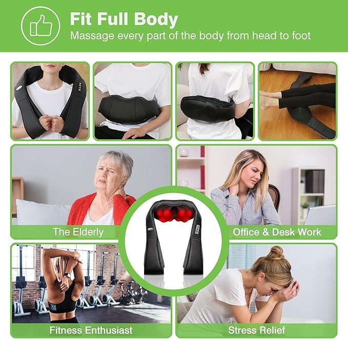 cotsoco Cordless Shiatsu Neck and Shoulder Massager - Image 8