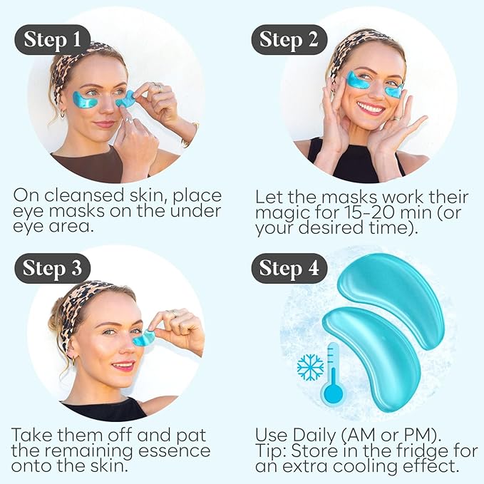AURAE Hyaluronic Acid Under Eye Patches - Image 6