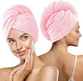 MaopaoBeauty Microfiber Hair Towel, 2 Packs Hair Turbans by BESTCHOICEFORYOU%EF%BC%81