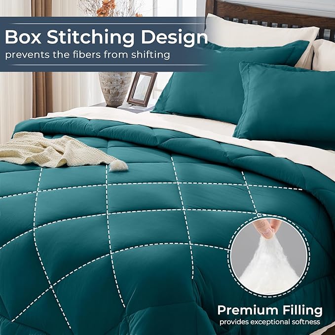 HEVUMYI Queen Comforter Set - Image 4