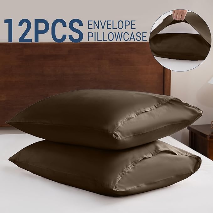Pillowcases Queen 12 Pack, 20x30 Pillow Cases - Image 5