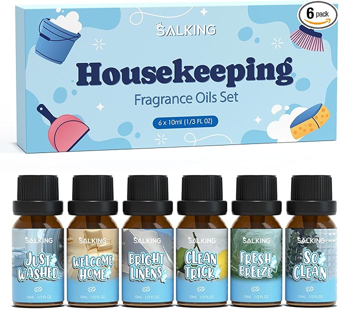 SALKING Housekeeping Fragrance Oils, Premium Essential Oil by SALKING