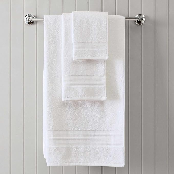 Martha Stewart - Bath Towels, Soft & Absorbent 100% Cotton Towels, Plush 700 GSM - Image 5