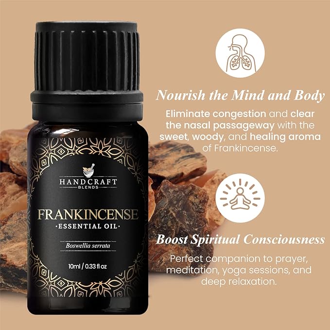Handcraft Blends Frankincense Essential Oil – 0.33 Fl Oz – 100% Pure and - Image 5