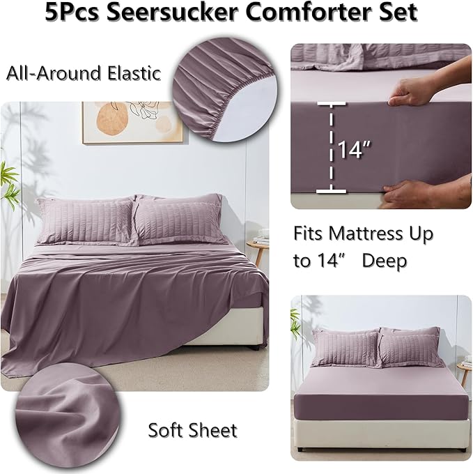 CozyLux Twin Comforter Set - Image 8