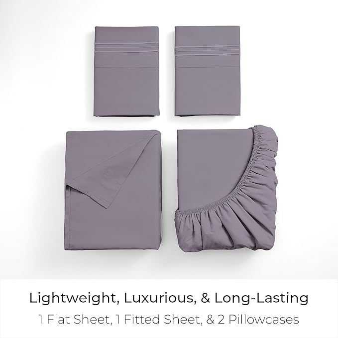 Mellanni California King Sheets Set - Image 3