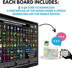 Weather-Proof Aluminum School Playground Communication Board for Autism - Outdoor Inclusive Communication Aid, Lightweight & Durable for Autism & Inclusive Play