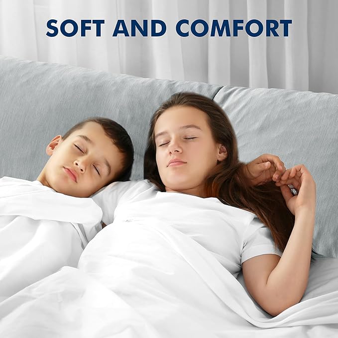 MIULEE Body Pillow for Adults Long Body Pillow for Side Sleeper Memory Foam - Image 7